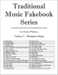 Traditional Music Fakebook Series piano sheet music cover